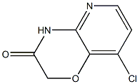 8-chloro-2H-pyrido[3,2-b][1,4]oxazin-3(4H)-one 结构式