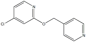 4-((4-chloropyridin-2-yloxy)methyl)pyridine 结构式