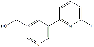 (5-(6-fluoropyridin-2-yl)pyridin-3-yl)methanol 结构式