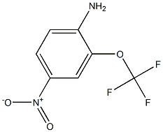 4-硝基-2-三氟甲氧基苯胺 结构式