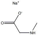 N-甲基甘氨酸钠盐(约40的水溶液) 结构式
