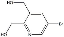 (5-broMopyridine-2,3-diyl)diMethanol 结构式