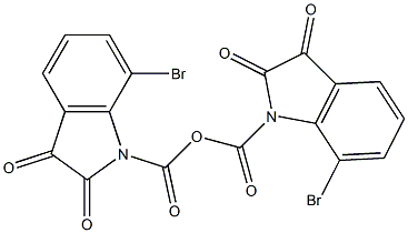 7-溴靛红酸酐 结构式