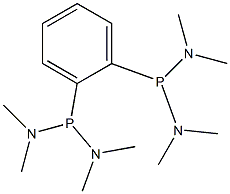 1,2-Bis(bis(dimethylamino)phosphino)benzene, 95+% 结构式