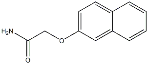 2-(Naphth-2-yloxy)acetamide 结构式