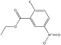 3-(Ethoxycarbonyl)-4-fluoronitrobenzene 结构式