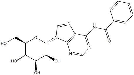 N6-Benzoyl-9-(a-D-mannopyranosyl)adenine