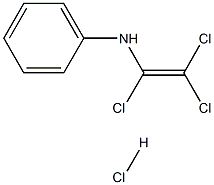 三氯乙烯基苯胺盐酸盐 结构式