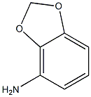 1,3-苯并二氧戊环4-胺 结构式