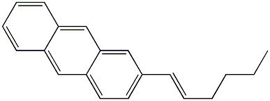 2-(1-己烯基)吲哚 结构式