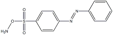 4-氨基偶氮苯基-4-磺酸 结构式