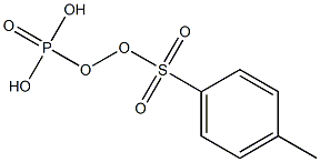 对甲苯磺酰氧基磷酸二乙酯 结构式