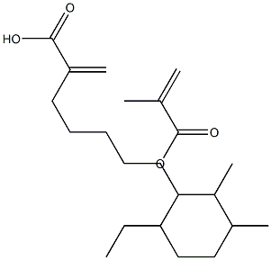 甲基丙烯酸2-乙基己酯(甲基丙烯酸异辛酯) 结构式