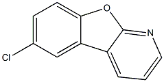 6-氯苯并呋喃[2,3-B]吡啶 结构式