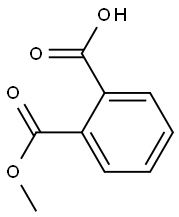 邻苯二甲酸甲酯 结构式