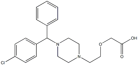 Cetirizine impurity 5 结构式