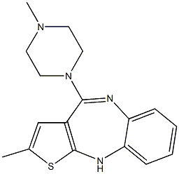 奥氮平杂质K 结构式