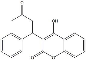 华法林杂质3 结构式