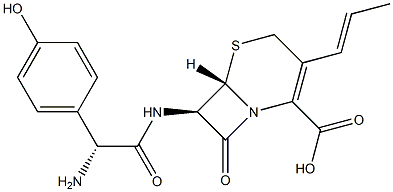 头孢丙烯EP杂质G 结构式