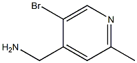 (5-Bromo-2-methyl-pyridin-4-yl)-methyl-amine 结构式