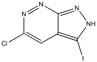 5-Chloro-3-iodo-2H-pyrazolo[3,4-c]pyridazine 结构式