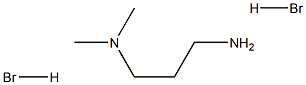 N,N-二甲基-1,3-丙二胺二氢溴酸盐 结构式