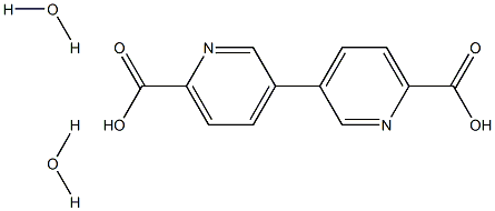 [3,3'-Bipyridine]-6,6'-dicarboxylic Acid Dihydrate 结构式