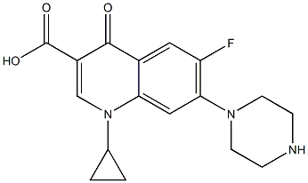 Ciprofloxacin Impurity 11 结构式