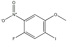 1-Fluoro-5-iodo-4-methoxy-2-nitro-benzene 结构式
