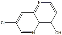 7-Chloro-[1,5]naphthyridin-4-ol 结构式