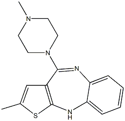 奥氮平杂质O 结构式