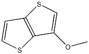 3-methoxythieno[3,2-b]thiophene 结构式