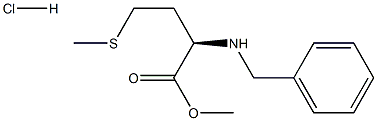 N-Benzyl-D-methionine methyl ester hydrochloride 99+% (HPLC) 结构式