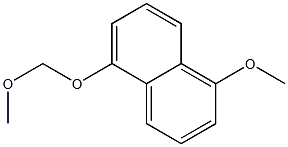 1-Methoxy-5-(methoxymethoxy)-naphthalene 结构式