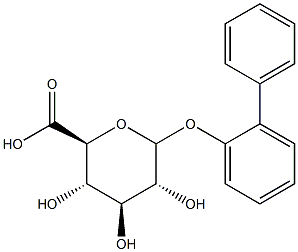 o-Phenylphenol Glucuronide 结构式