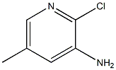 2-氯-3-氨基-5-甲基吡啶 结构式