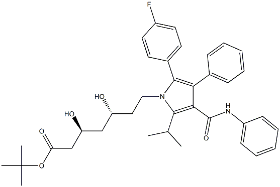 阿托伐他汀钙杂质40 结构式