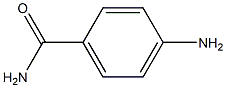 对氨基苯甲酰胺(红色基DB-70) 结构式