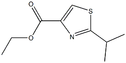 2-异丙基-4-噻唑甲酸乙酯 结构式