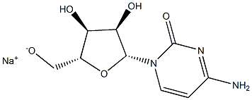 胞苷酸单钠盐 结构式