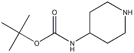 BOC-4-氨基哌啶 结构式