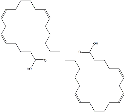 ARACHIDONIC ACID花生四烯酸 结构式