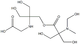 TRICINE 三(羟甲基) 甲基甘氨酸 结构式