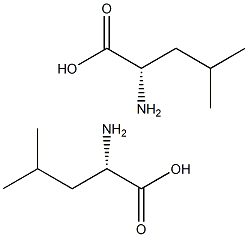 L-LEUCINE L-亮氨酸 结构式