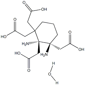 反式-1,2-环己二胺四乙酸一水合物 ,99% 结构式