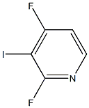 2,4-DIFLUORO-3-IODO-PYRIDINE 结构式
