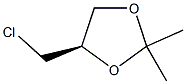(R)-(+)-4-CHLOROMETHYL-2,2-DIMETHYL--1,3-DIOXOLANE 结构式