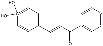 4Hydroxy-4-HydroxyChalcone 结构式