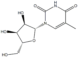 5-甲基脲苷 结构式