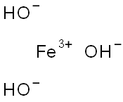 Iron(III) hydroxide 结构式